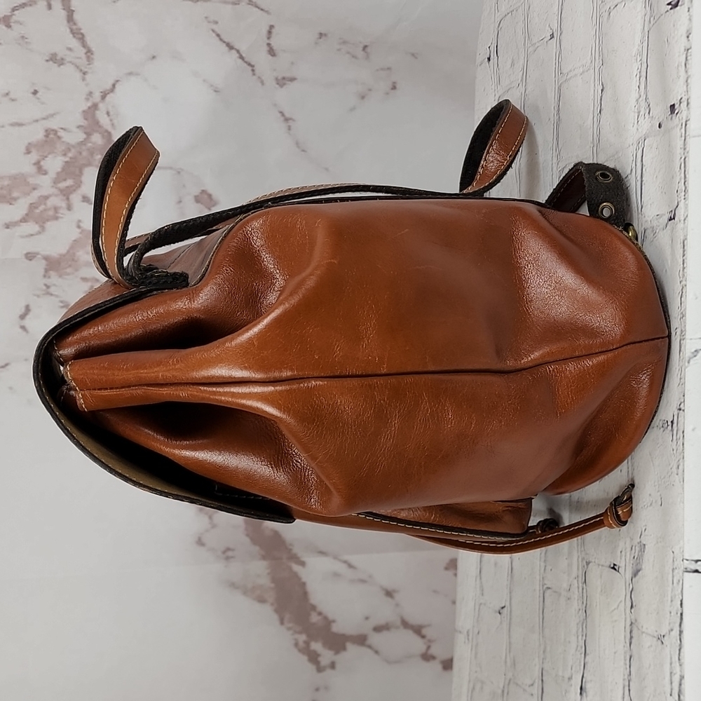Patricia Nash Genuine Leather Backpack Gem